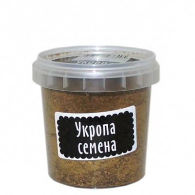 Укроп сушеный,семена (специи) 80гр