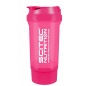 Шейкер Scitec Nutrition с контейнером 500 мл розовый