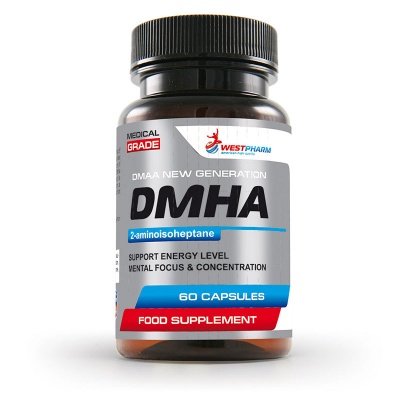 Предтренировочный комплекс West Pharm DMHA 100 мг 60 капсул