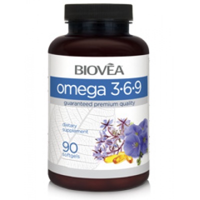 Антиоксидант Biovea Omega 3-6-9 90 капсул
