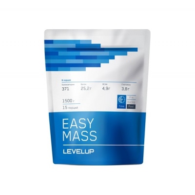 Гейнер LevelUp EasyMass 1500 гр