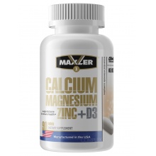  Maxler Calcium Zinc Magnesium+D3 90 