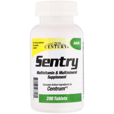 Витамины 21st Century Sentry 200таб