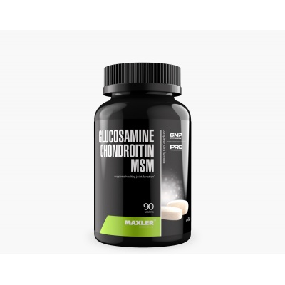 Хондропротектор MAXLER Glucosamine Chondroitin MSM 90 таблеток