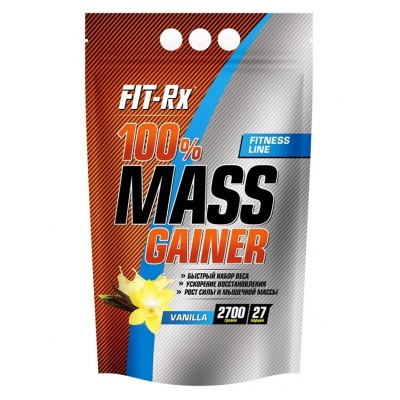 Гейнер FIT-Rx 100% Mass Gainer  2700 гр