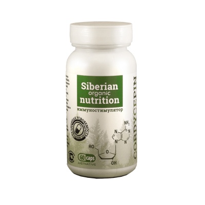 Иммунустимулятор Siberian Nutrition Cordycepin 60 капсул