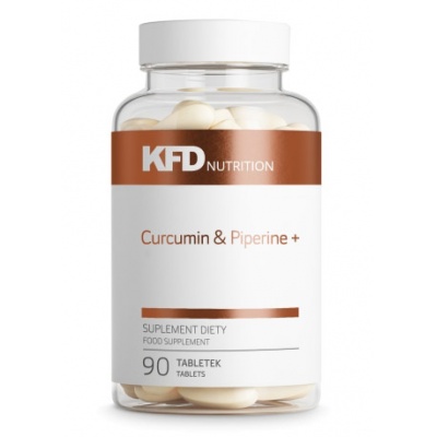 Витамины KFD Nutrition Curcumin & Piperine+ 90 таблеток