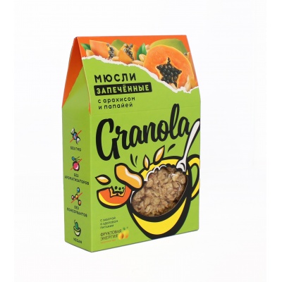 Мюсли запеченные GRANOLA 270 гр