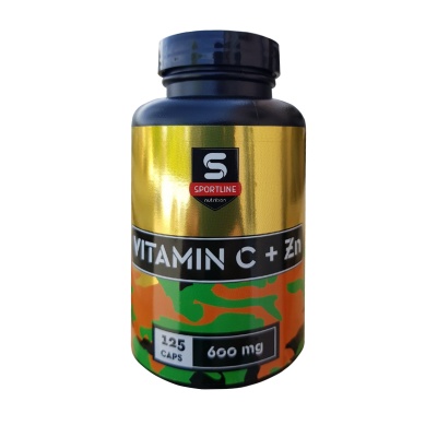 Витамины SportLine Vitamin C+Zn 125 таблеток