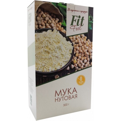 Мука Fit Parad нутовая 500 г