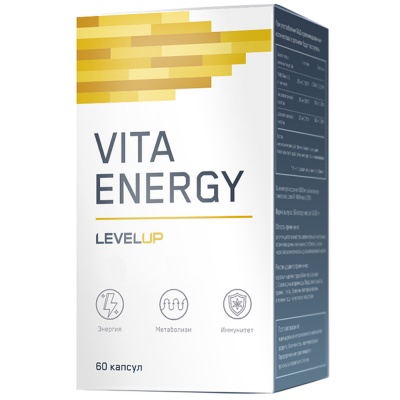  LevelUp Vita Energy 60 caps