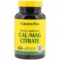 Витамины Natures Plus Cal/Mag Citrate 90 капсул
