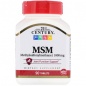 Хондропротектор 21st Century MSM 1000 mg 90 таблеток