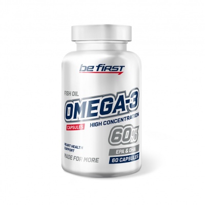 Антиоксидант Be First Omega-3 60% High Concentration 60 капсул