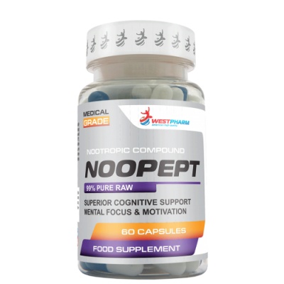 Специальный препарат WestPharm Noopept 60 капсул 20 мг