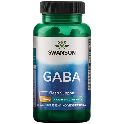 Аминокислота Swanson Gaba High Protency 500 мг 100 капсул