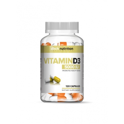 Витамины aTech Nutrition D3 5000 120 капcул