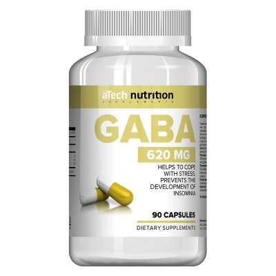 Аминокислота aTech Nutrition GABA 620 мг 90 капсул