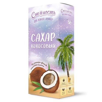 Сахар XXII Века Сахар Кокосовый (Снежность) 100 гр