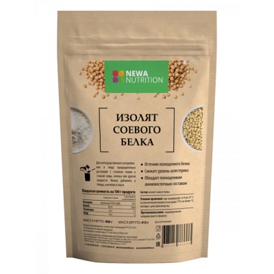 Протеин Newa Nutrition Изолят соевого белка 400 гр