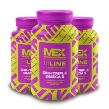  Mex Nutrition Q10+Triple Omega 90 
