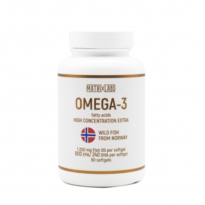 Антиоксидант Matrix Labs Omega-3 Norway 75% 60 капсул