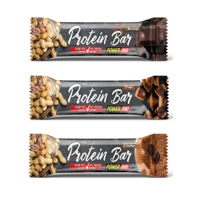 Батончик Power Pro Protein Bar c жареным арахисом 50 гр