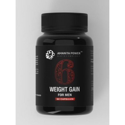 Специальный препарат Amanita Power Weight Gain For Men 60 капсул