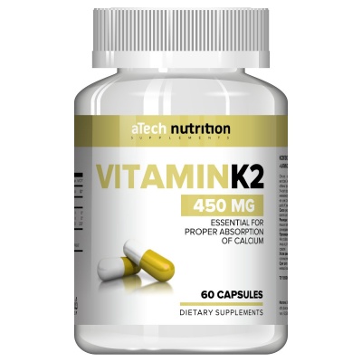 Витамины aTech Nutrition VITAMIN К2 60 капсул
