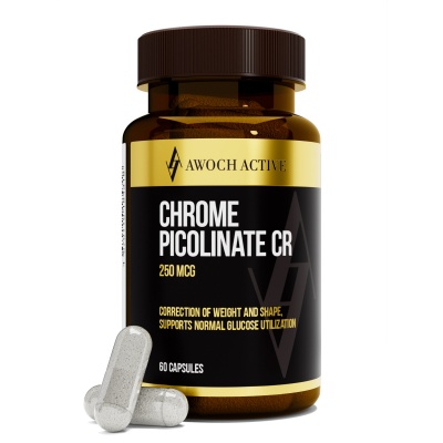 Витамины AWOCHACTIVE Chrome Picolinate CR 60 капсул