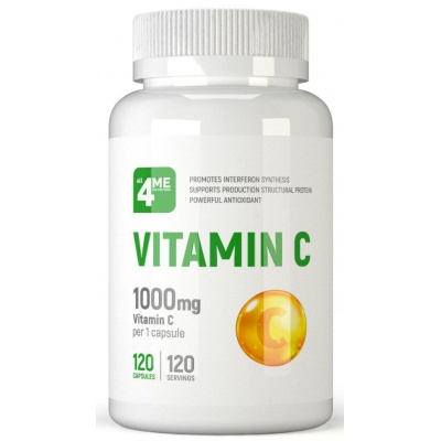 Витамины 4ME Nutrition Vitamin C 1000 мг 120 капсул