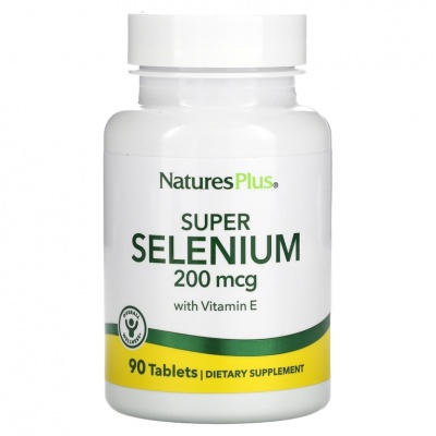 Витамины Natures Plus Super Selenium Complex 90 таблеток