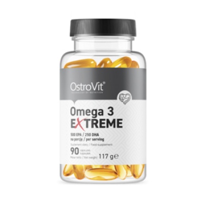 Антиоксидант OstroVit Omega 3 Extreme 90 капсул