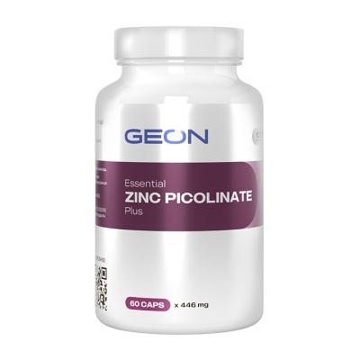 Витамины GEON Essential Zinc picolinate Plus 60 капсул