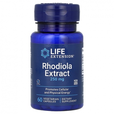 Специальный препарат Life Extension Rhodiola Extract 250 мг 60 капсул