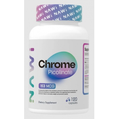Витамины NAWI Chrome Picolinate 120 капсул