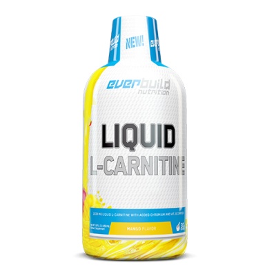 Л-Карнитин Everbuild Nutrition Liquid Carnitine + Chromium 1500 мг 450 мл