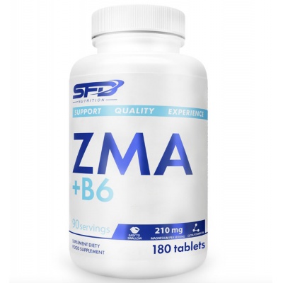Витамины SFD Nutrition ZMA + B6 180 таблеток