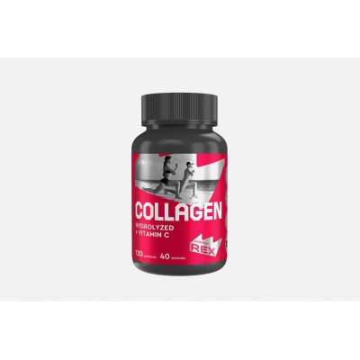 Коллаген Protein Rex COLLAGEN + VITAMIN C 120 капсул