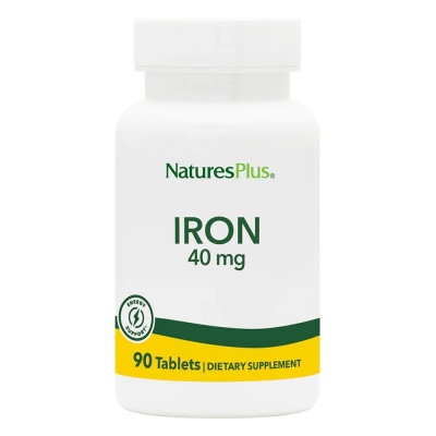 Витамины Natures Plus Iron 90 таблеток