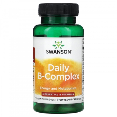 Витамины Swanson Daily B-Complex 100 капсул