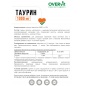 Аминокислота OVERvit Таурин 1000 мг 60 капсул