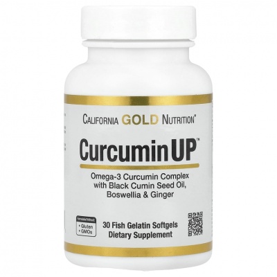 Антиоксидант California Gold Nutrition Curcumin Up 30 капсул